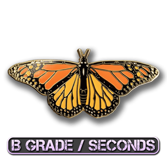Monarch Butterfly Enamel Pin (B Grade)