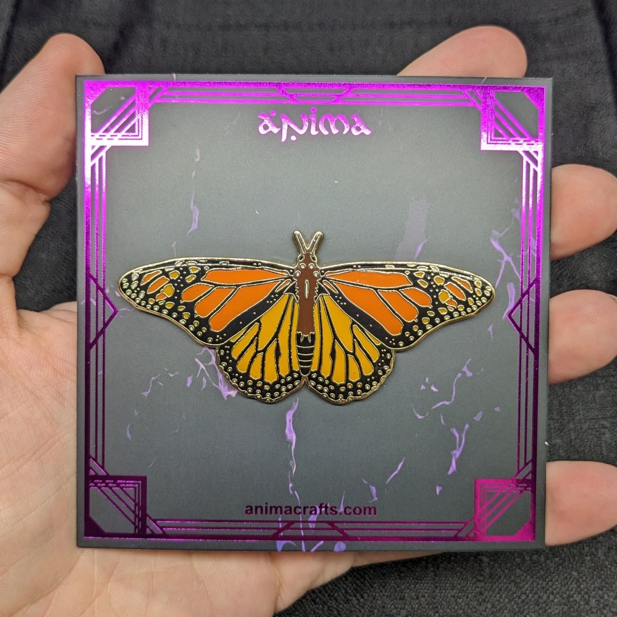 Monarch Butterfly Enamel Pin (B Grade)