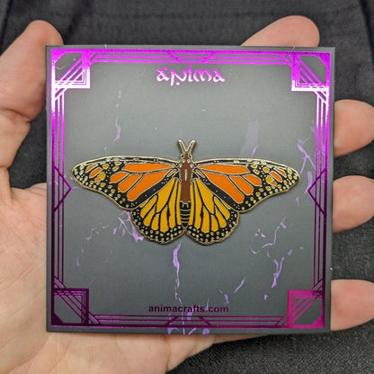Monarch Butterfly Enamel Pin (B Grade)