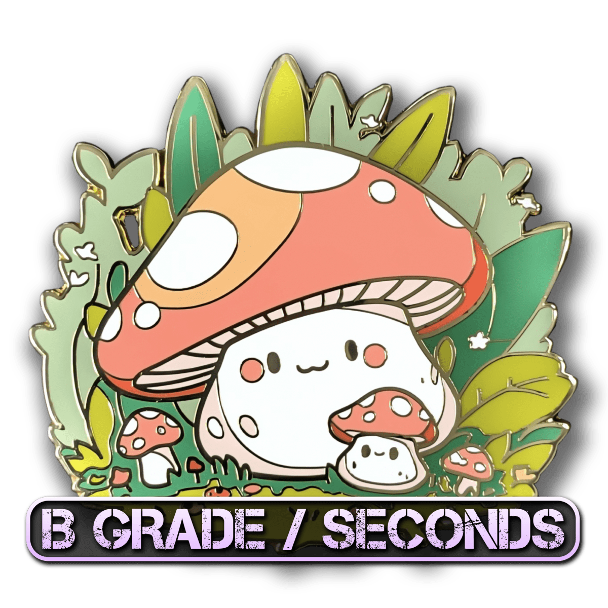 Mushroom Grove Enamel Pin (B Grade)