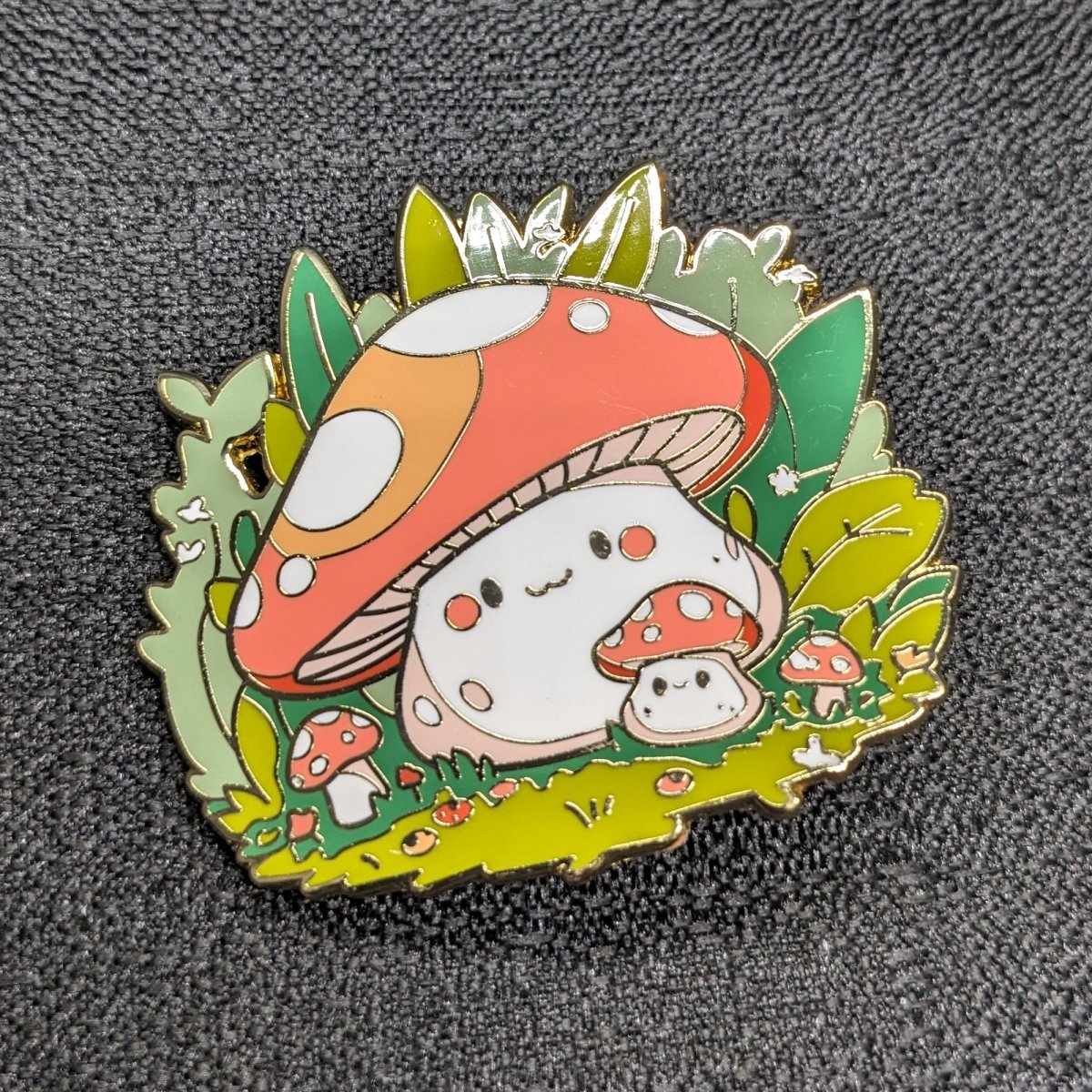 Mushroom Grove Enamel Pin (B Grade)