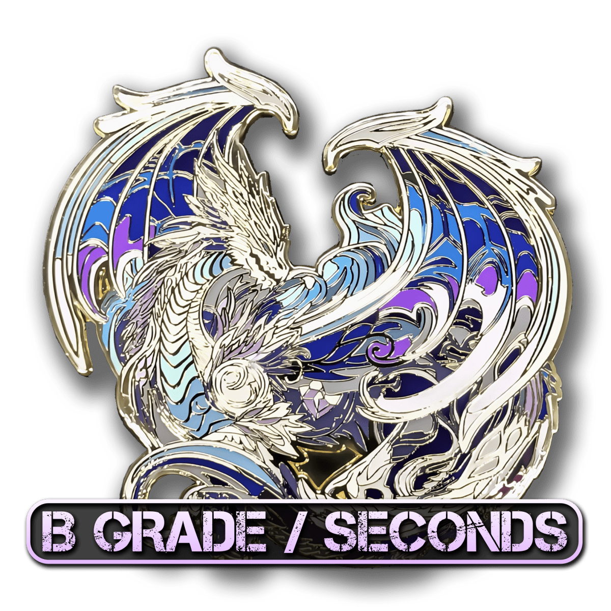 Nocthara, The Moon Dragon Enamel Pin (Dragon Aspects Vol.1) (B Grade)