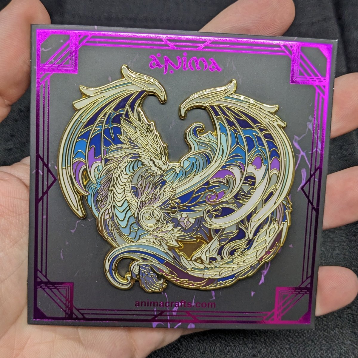 Nocthara, The Moon Dragon Enamel Pin (Dragon Aspects Vol.1) (B Grade)