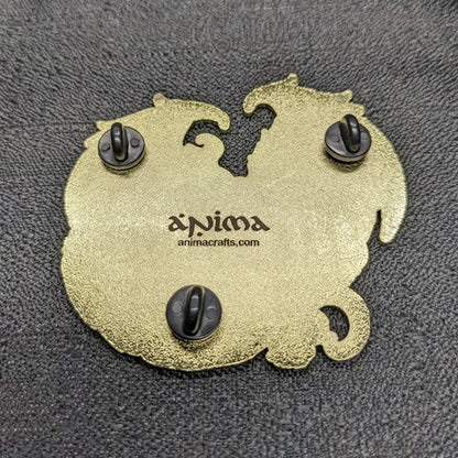 Nocthara, The Moon Dragon Enamel Pin (Dragon Aspects Vol.1) (B Grade)