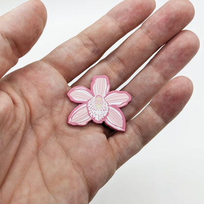 Orchid Blossom Enamel Pin (B Grade)