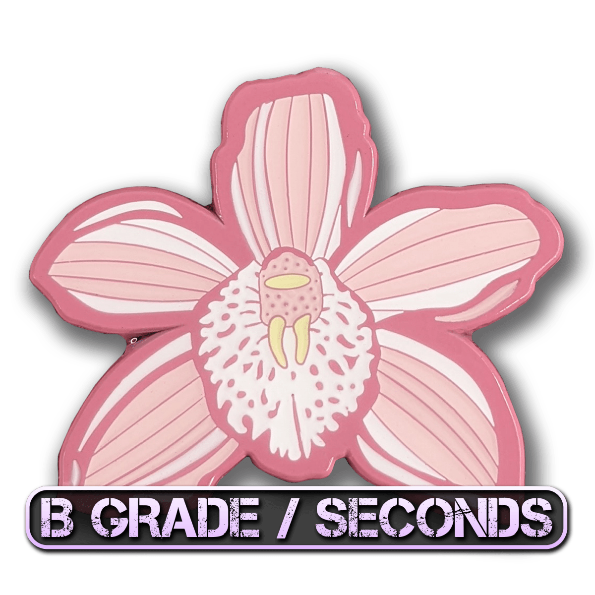 Orchid Blossom Enamel Pin (B Grade)