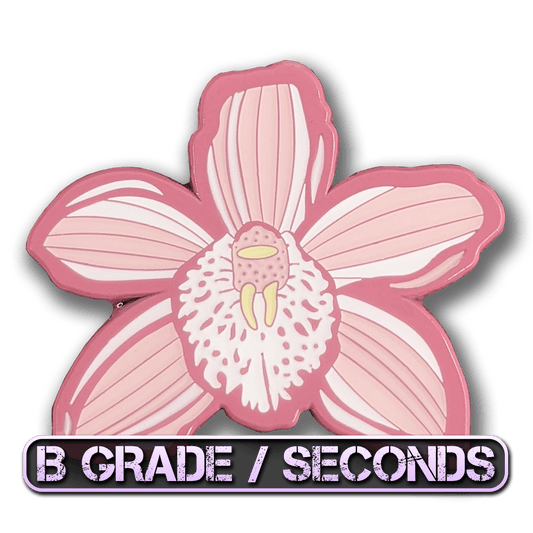 Orchid Blossom Enamel Pin (B Grade)