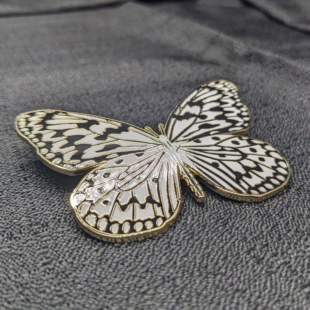 Paper Kite Butterfly Enamel Pin (B Grade)