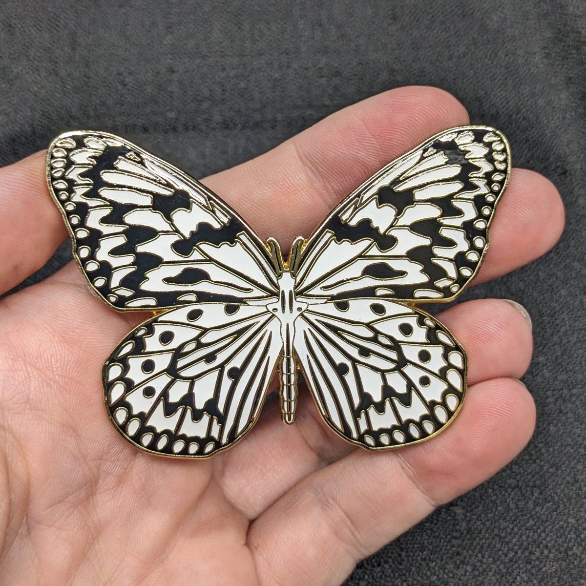 Paper Kite Butterfly Enamel Pin (B Grade)