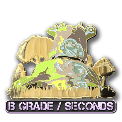 Peaceful Guardian Enamel Pin (B Grade)