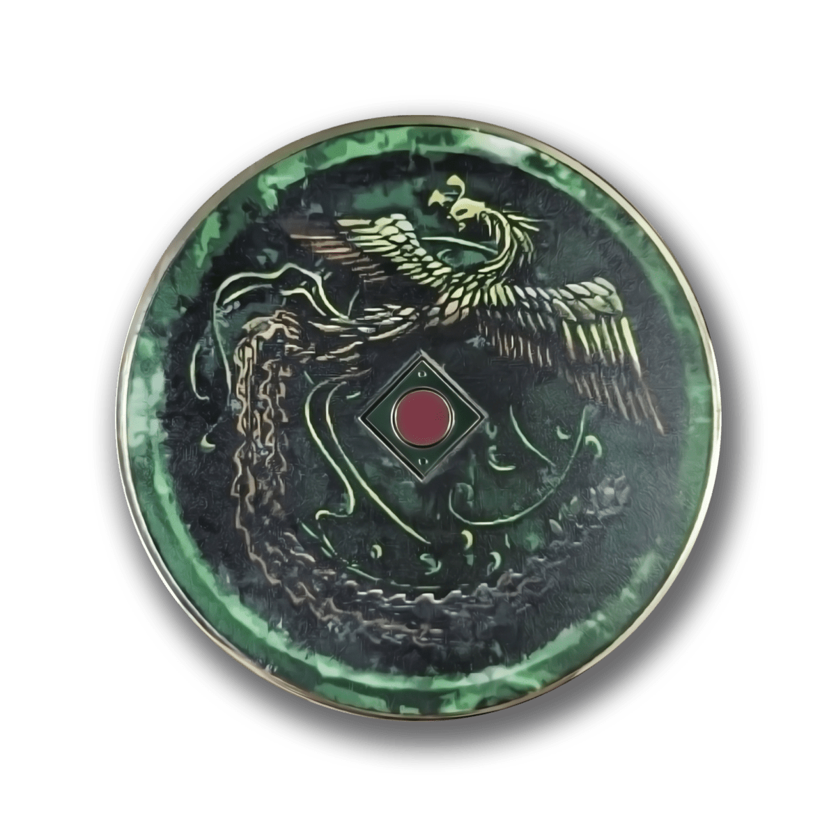 Phoenix Mirror Enamel Pin (Shenmue)