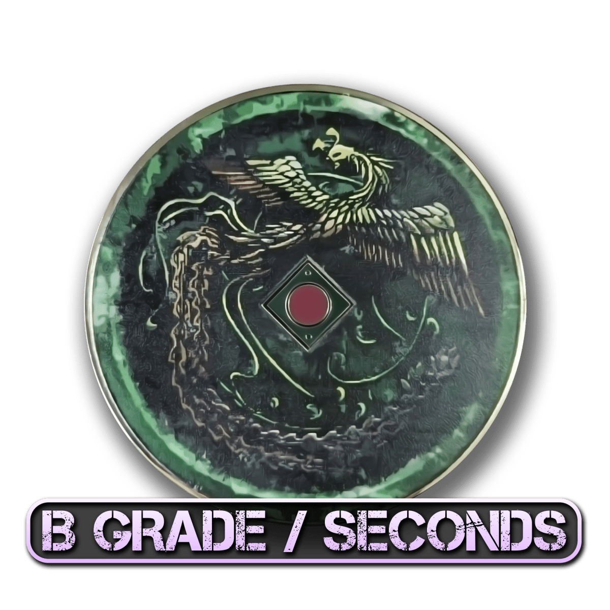 Phoenix Mirror Enamel Pin (Shenmue) (B Grade)