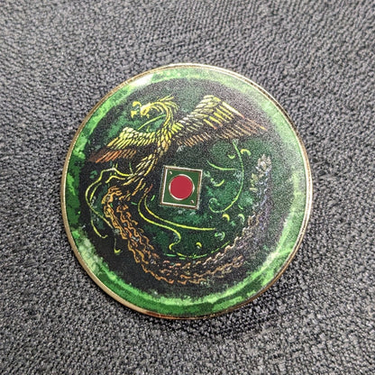 Phoenix Mirror Enamel Pin (Shenmue) (B Grade)