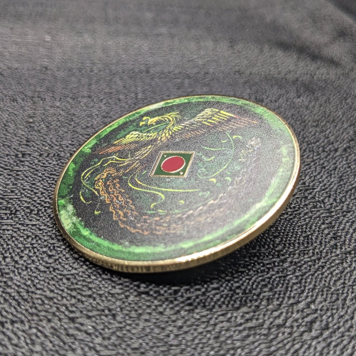 Phoenix Mirror Enamel Pin (Shenmue) (B Grade)