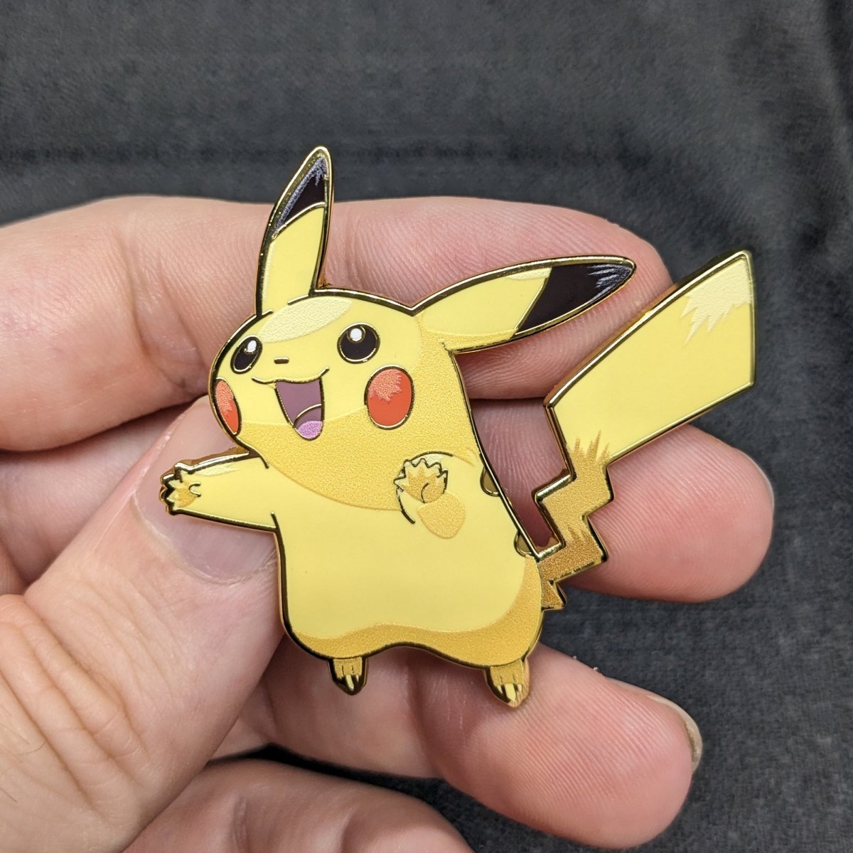 Pikachu Enamel Pin (Pokemon) (B Grade)