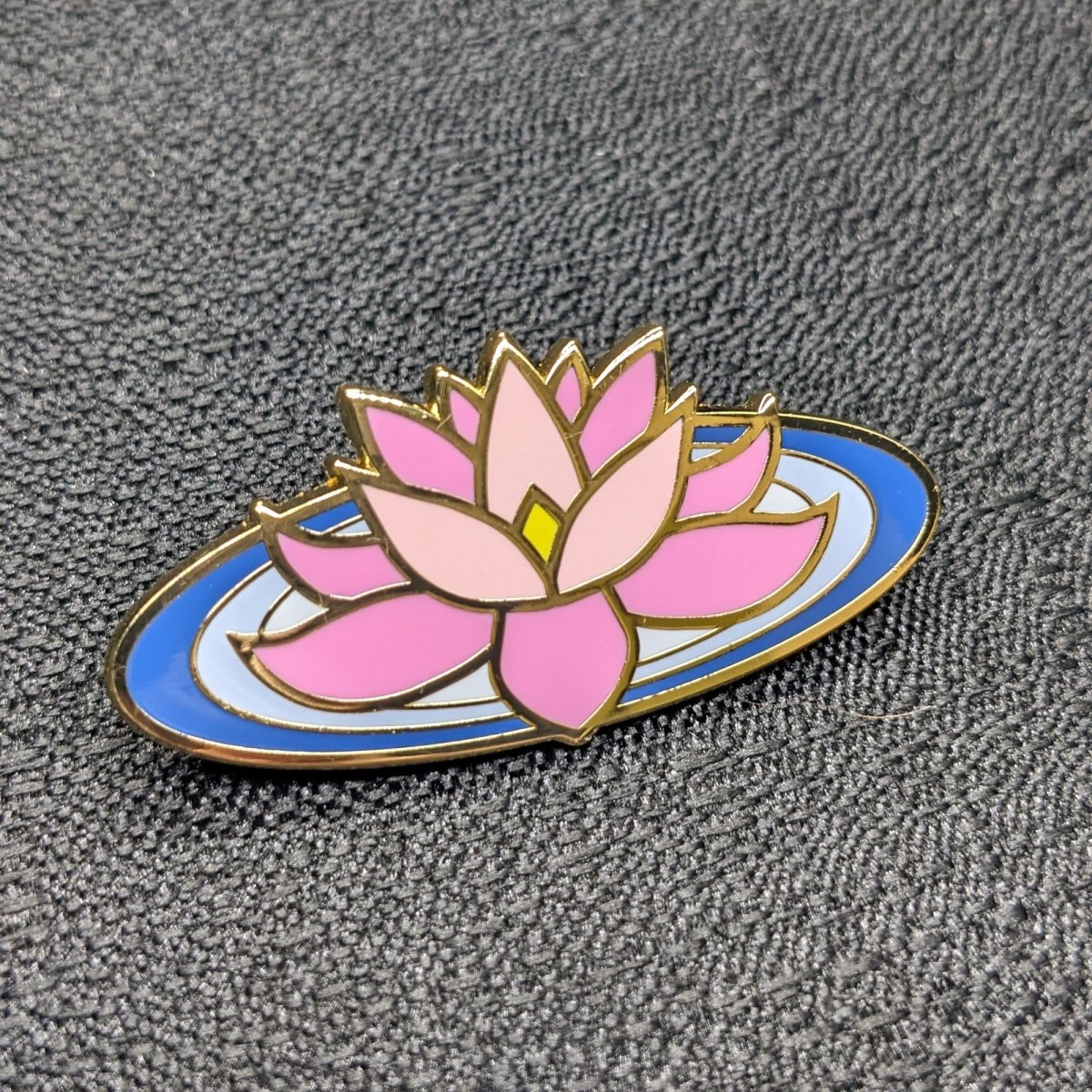 Pink Lotus Enamel Pin