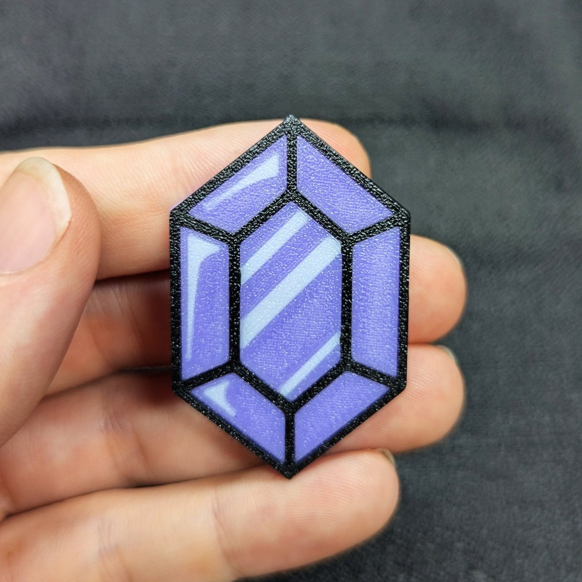 Purple Rupee Magnet (The Legend Of Zelda)