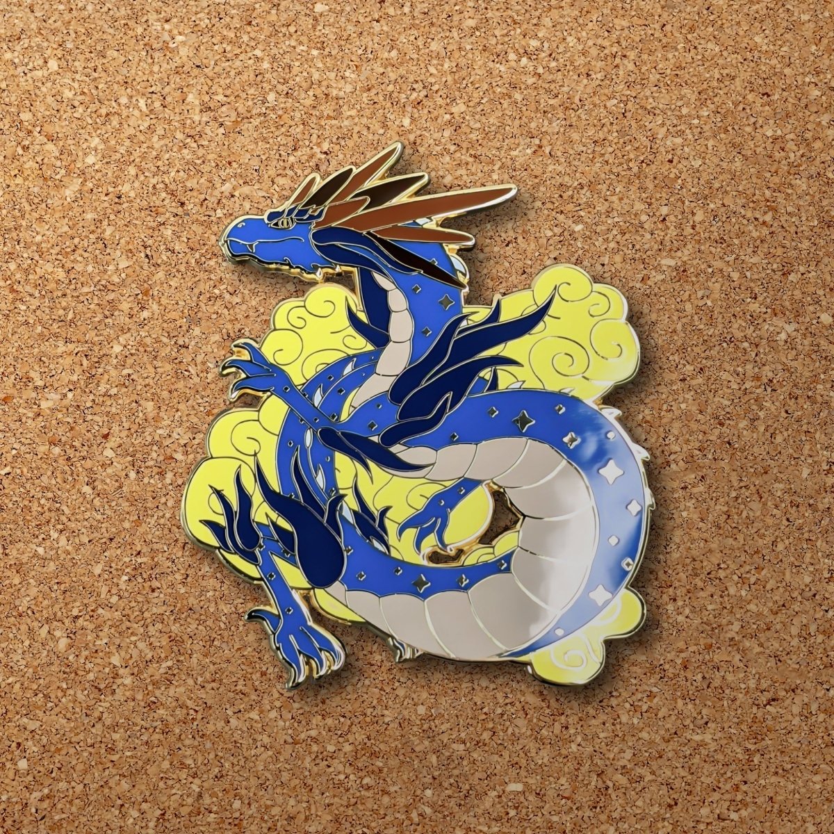 Qinglong - The Azure Dragon Enamel Pin (LE500) (B Grade)