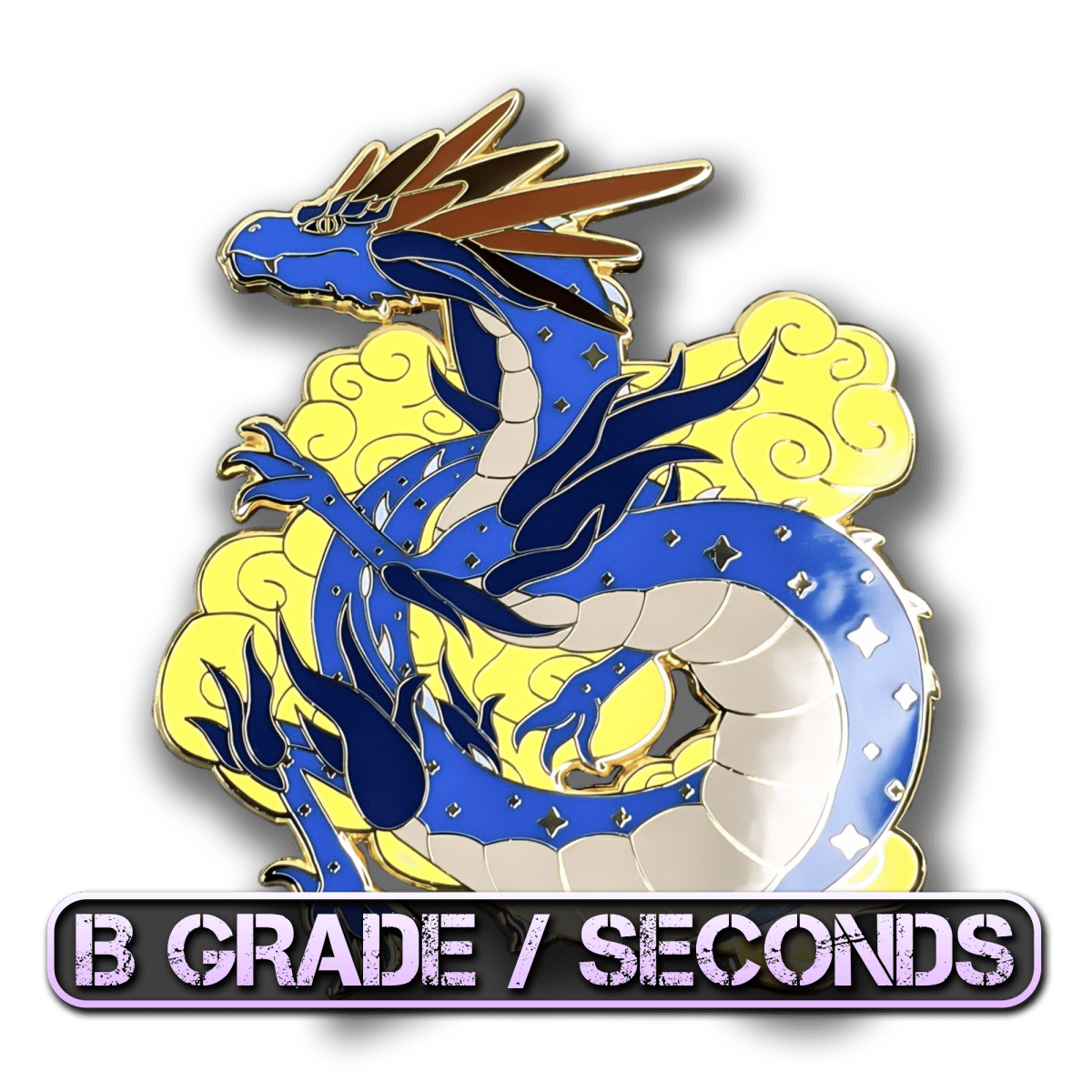 Qinglong - The Azure Dragon Enamel Pin (LE500) (B Grade)