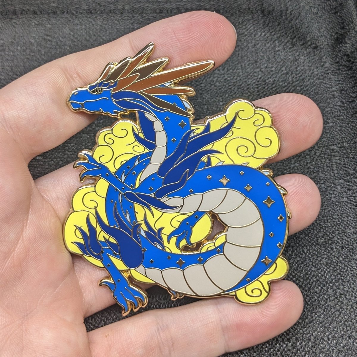 Qinglong - The Azure Dragon Enamel Pin (LE500) (B Grade)