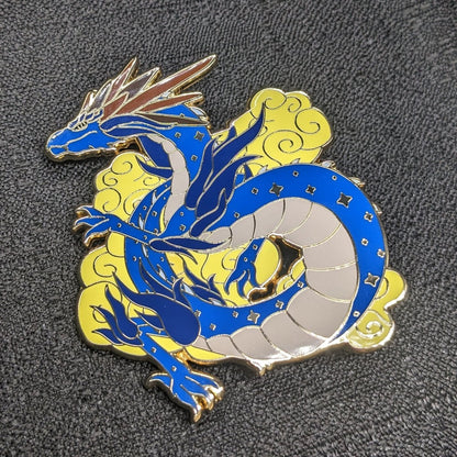 Qinglong - The Azure Dragon Enamel Pin (LE500) (B Grade)
