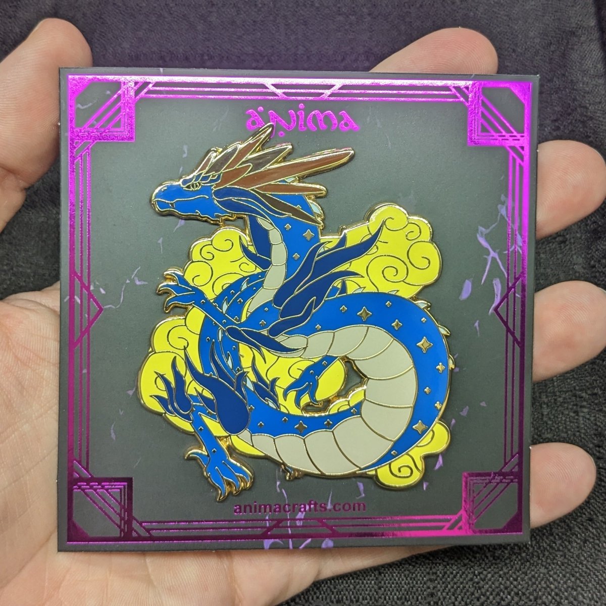 Qinglong - The Azure Dragon Enamel Pin (LE500) (B Grade)