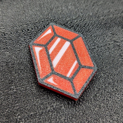 Red Rupee Magnet (The Legend Of Zelda)