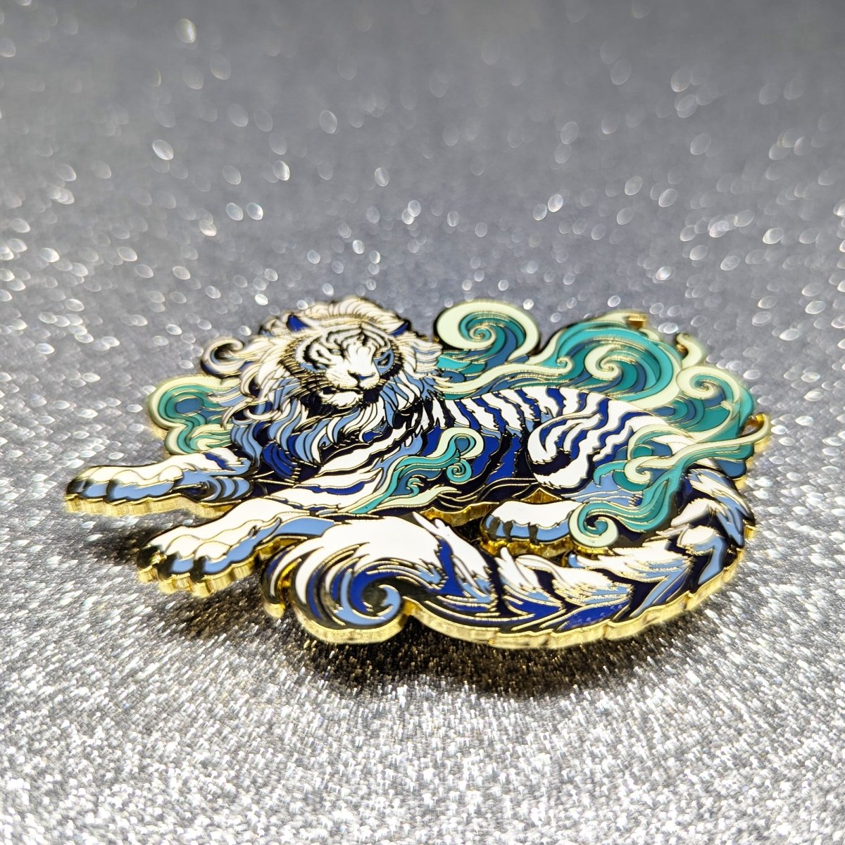 Sacred Beasts Enamel Pins - Legendary Japanese Guardians