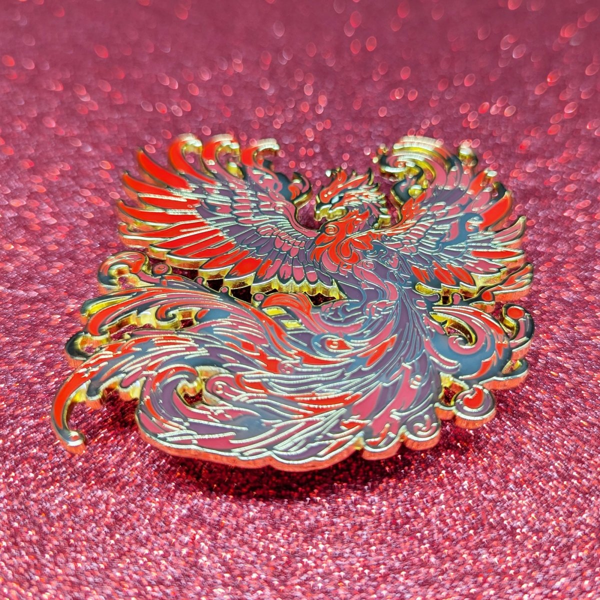 Sacred Beasts Enamel Pins - Legendary Japanese Guardians