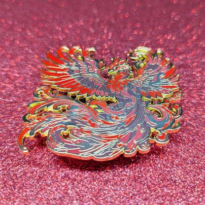 Sacred Beasts Enamel Pins - Legendary Japanese Guardians