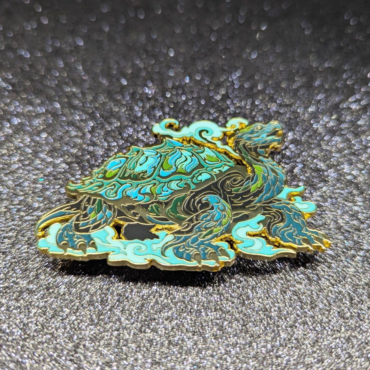 Sacred Beasts Enamel Pins - Legendary Japanese Guardians