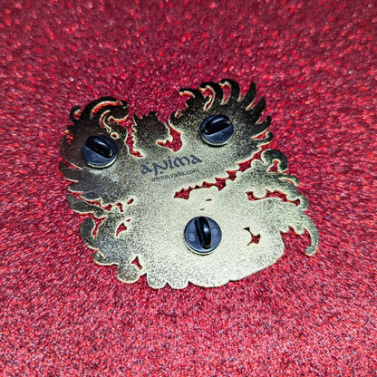 Sacred Beasts Enamel Pins - Legendary Japanese Guardians
