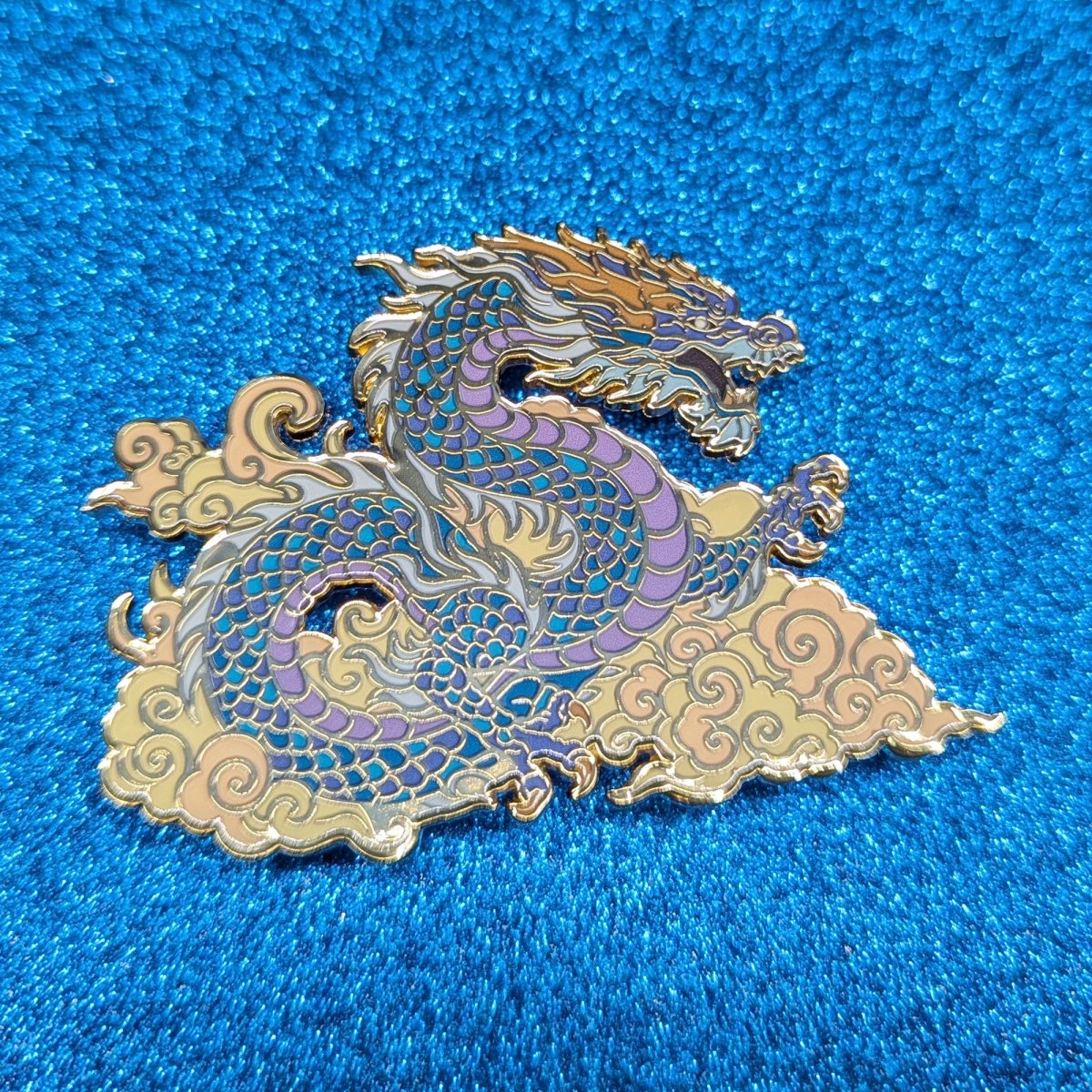 Sacred Beasts Enamel Pins - Legendary Japanese Guardians