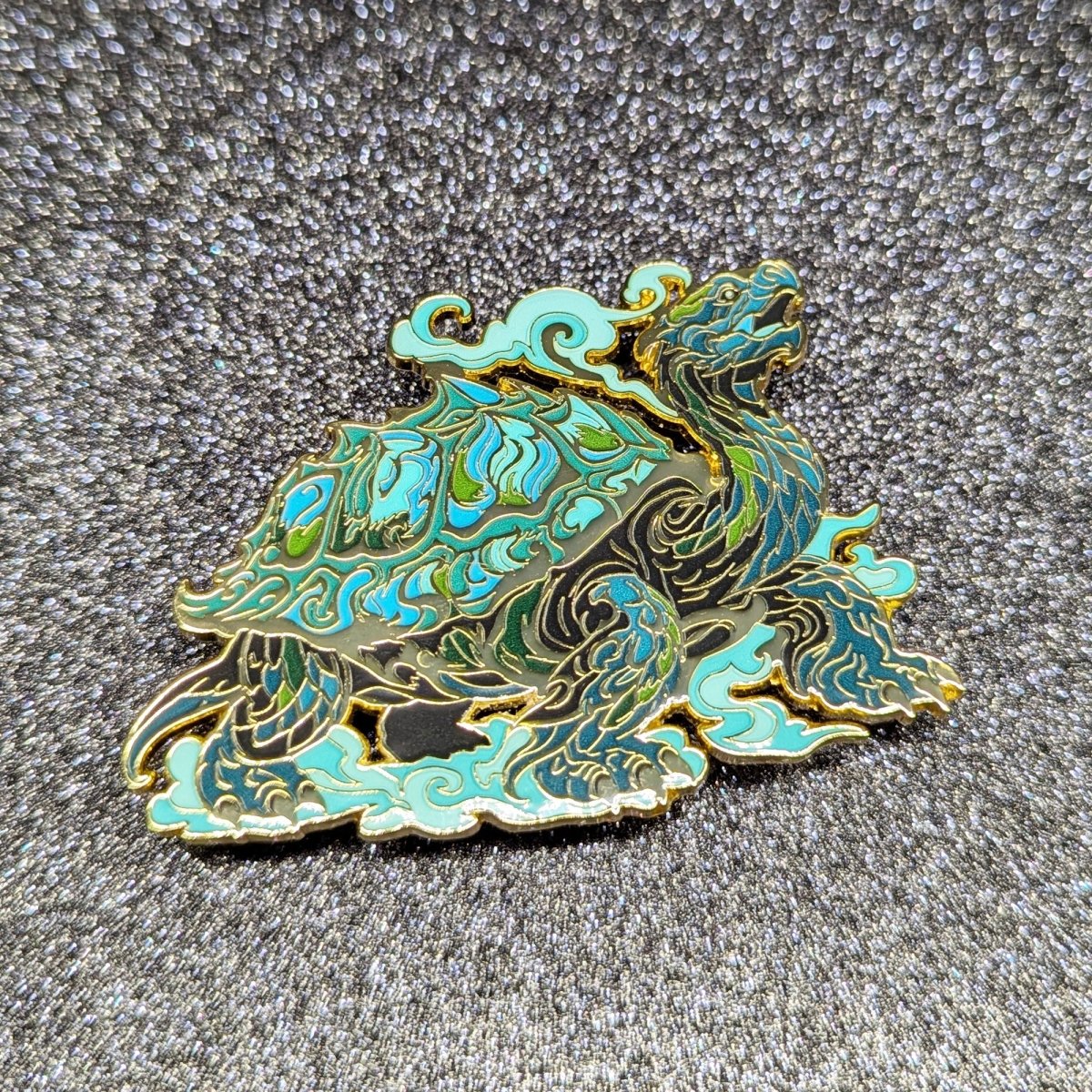Sacred Beasts Enamel Pins - Legendary Japanese Guardians
