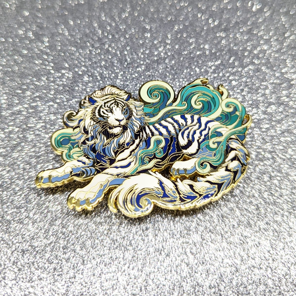 Sacred Beasts Enamel Pins - Legendary Japanese Guardians