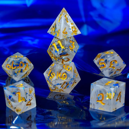 Seraphim - Sharp Side Resin Dice Set