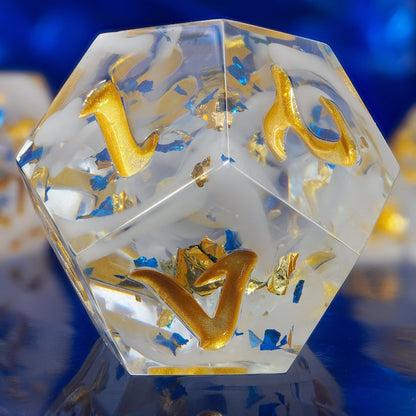 Seraphim - Sharp Side Resin Dice Set