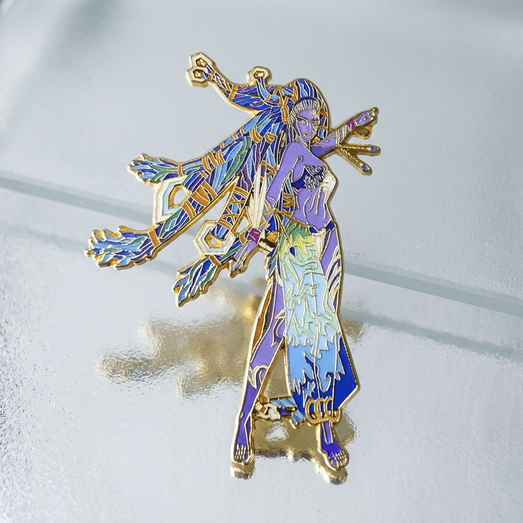 Shiva Enamel Pin | Final Fantasy X