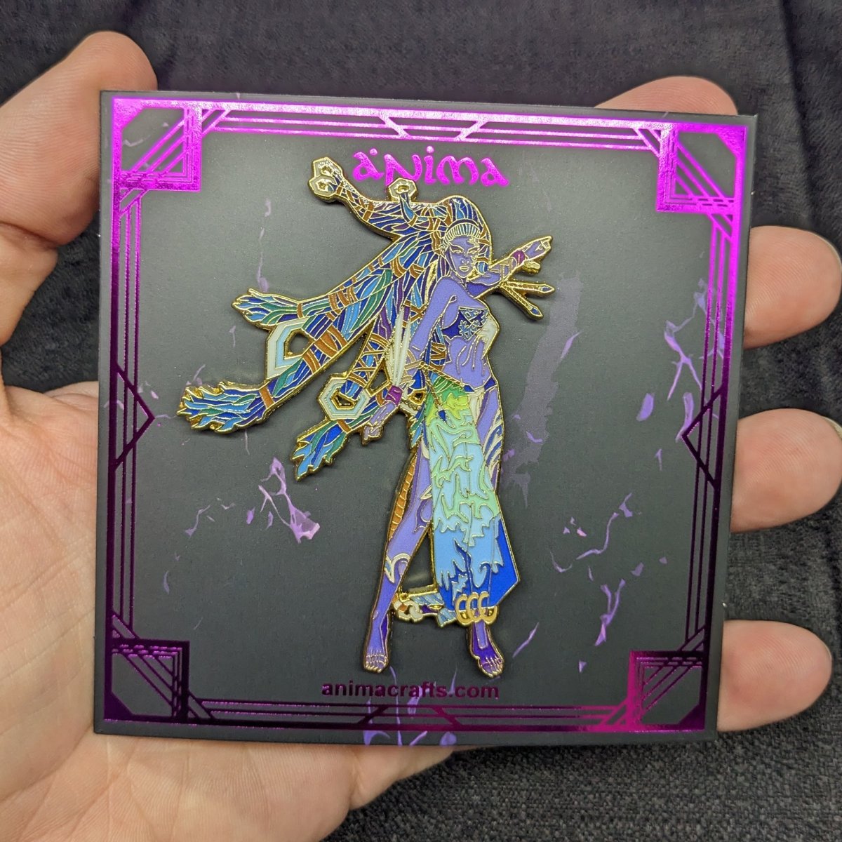 Shiva Enamel Pin | Final Fantasy X (B Grade)
