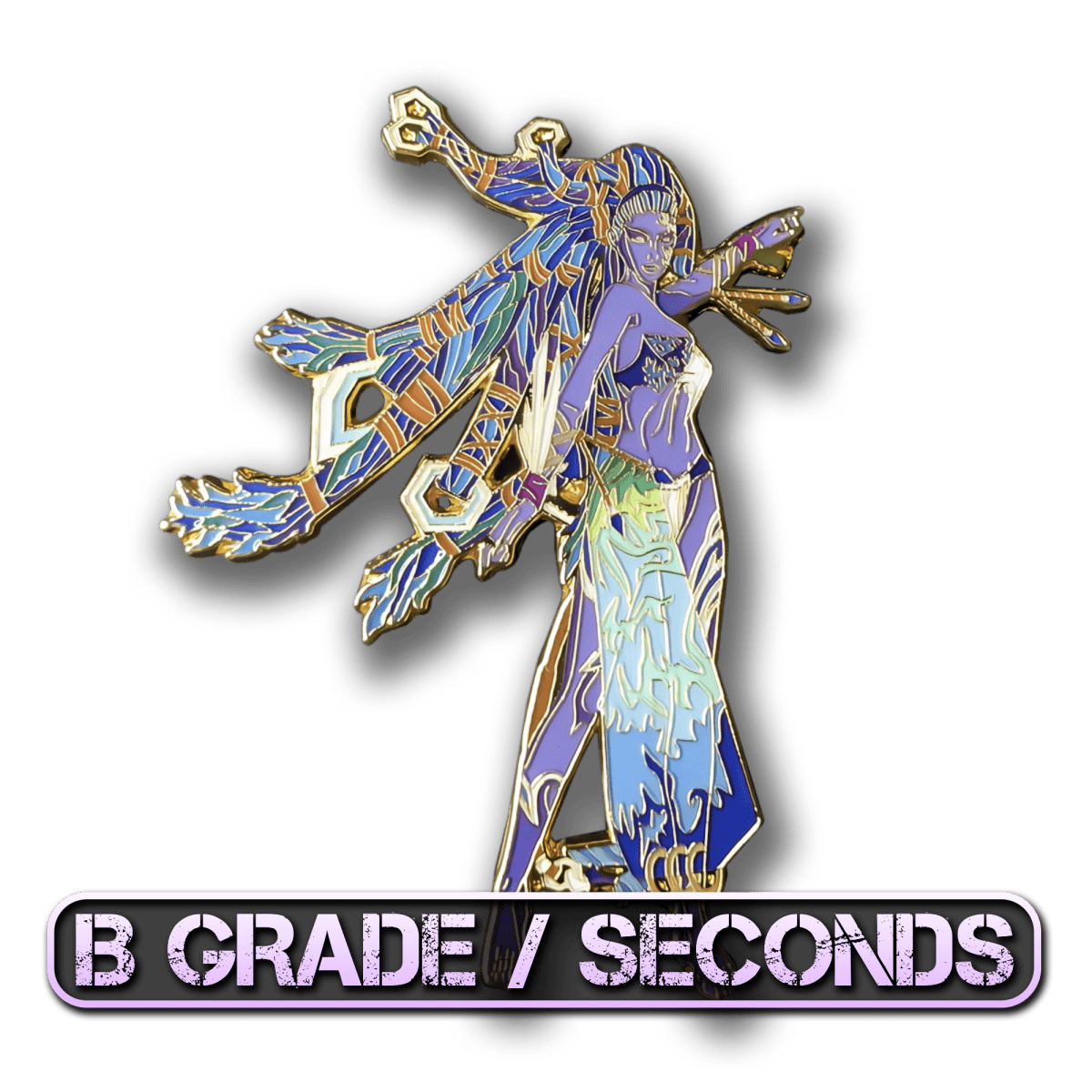 Shiva Enamel Pin | Final Fantasy X (B Grade)