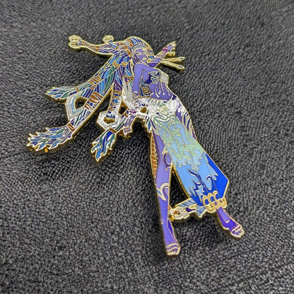 Shiva Enamel Pin | Final Fantasy X (B Grade)