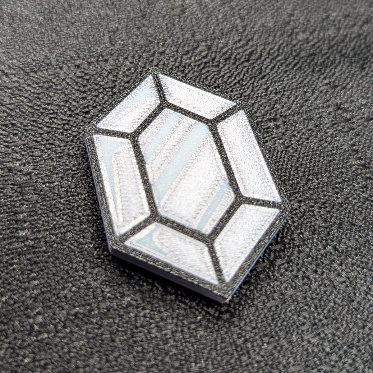 Silver Rupee Magnet (The Legend Of Zelda)