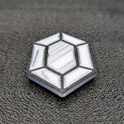 Silver Rupee Magnet (The Legend Of Zelda)