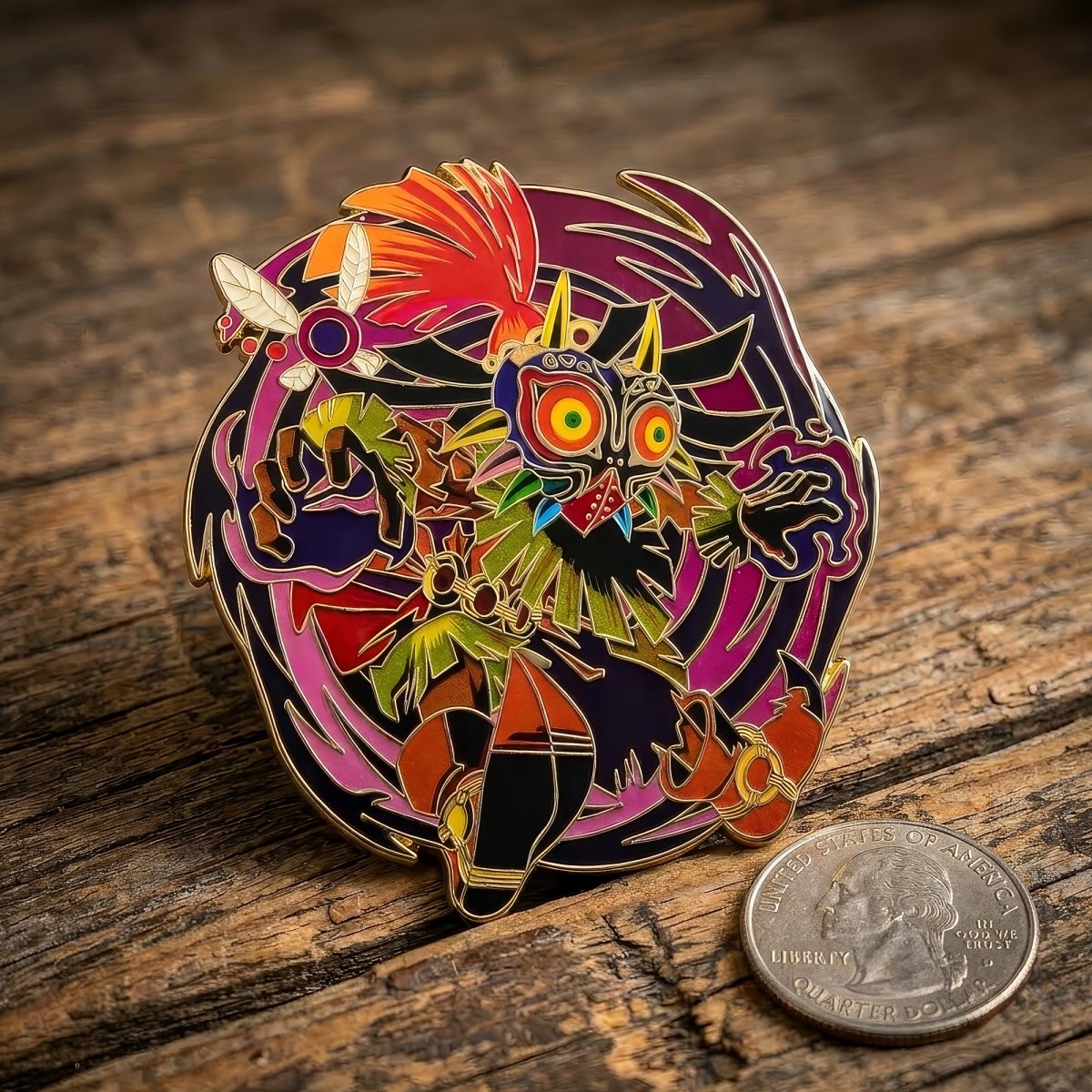 Skull Kid Enamel Pin (The Legend Of Zelda: Majora's Mask)