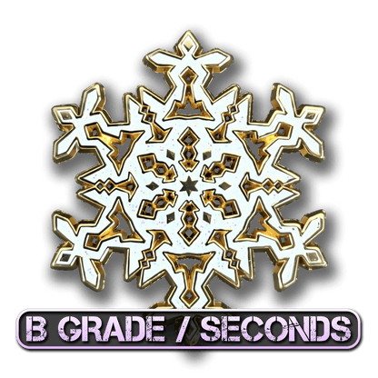 Snowflake Enamel Pin (B Grade)