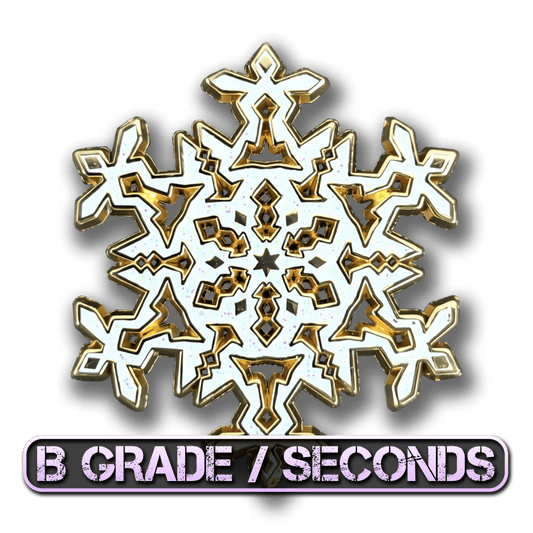 Snowflake Enamel Pin (B Grade)