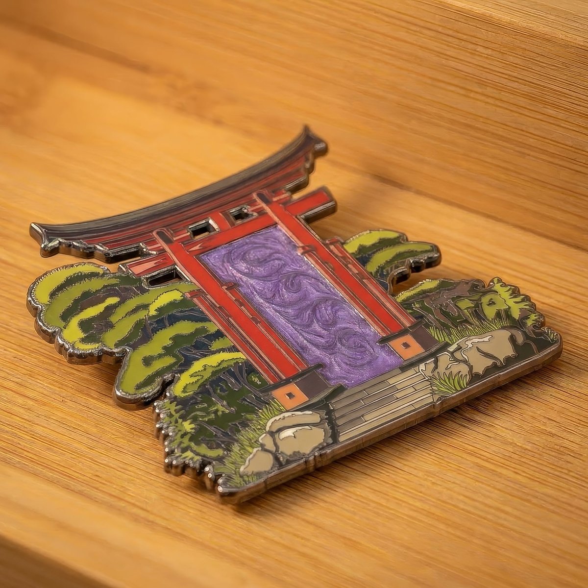 Spirit Gate Enamel Pin