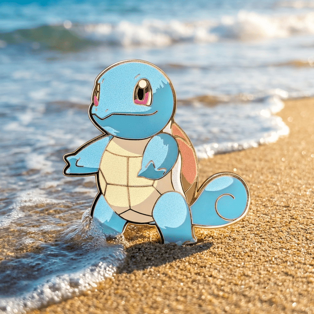 Squirtle Enamel Pin (Pokemon)