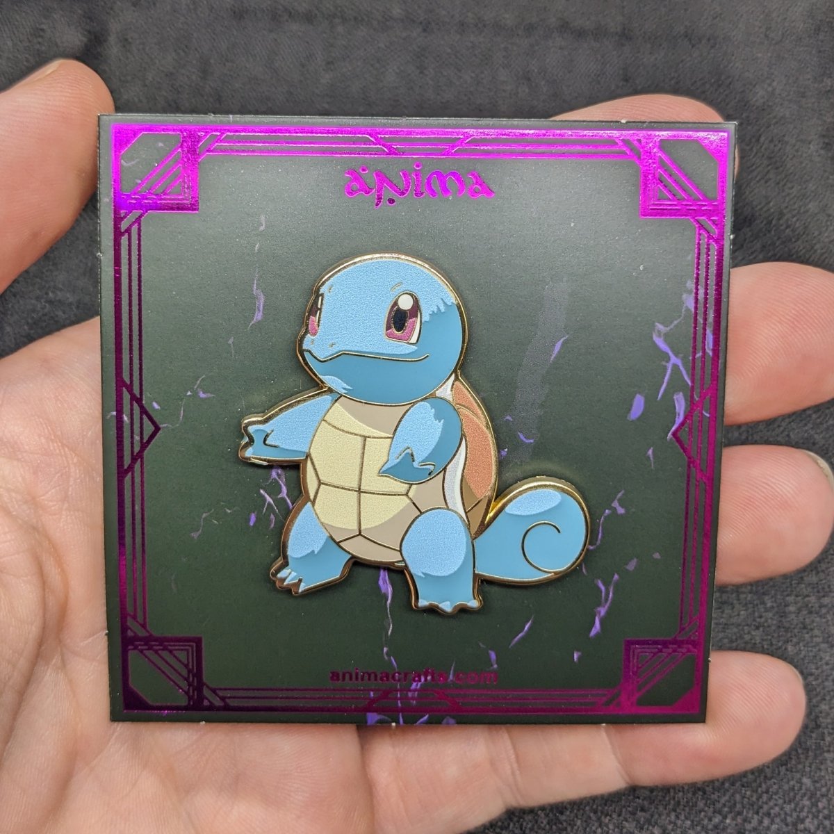Squirtle Enamel Pin (Pokemon) (B Grade)
