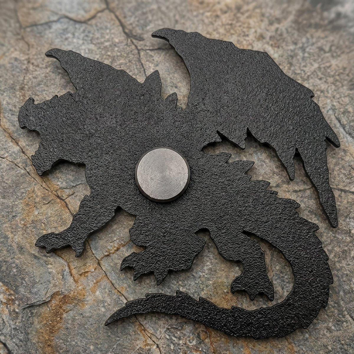 Stone Dragon Collectible Art Magnet